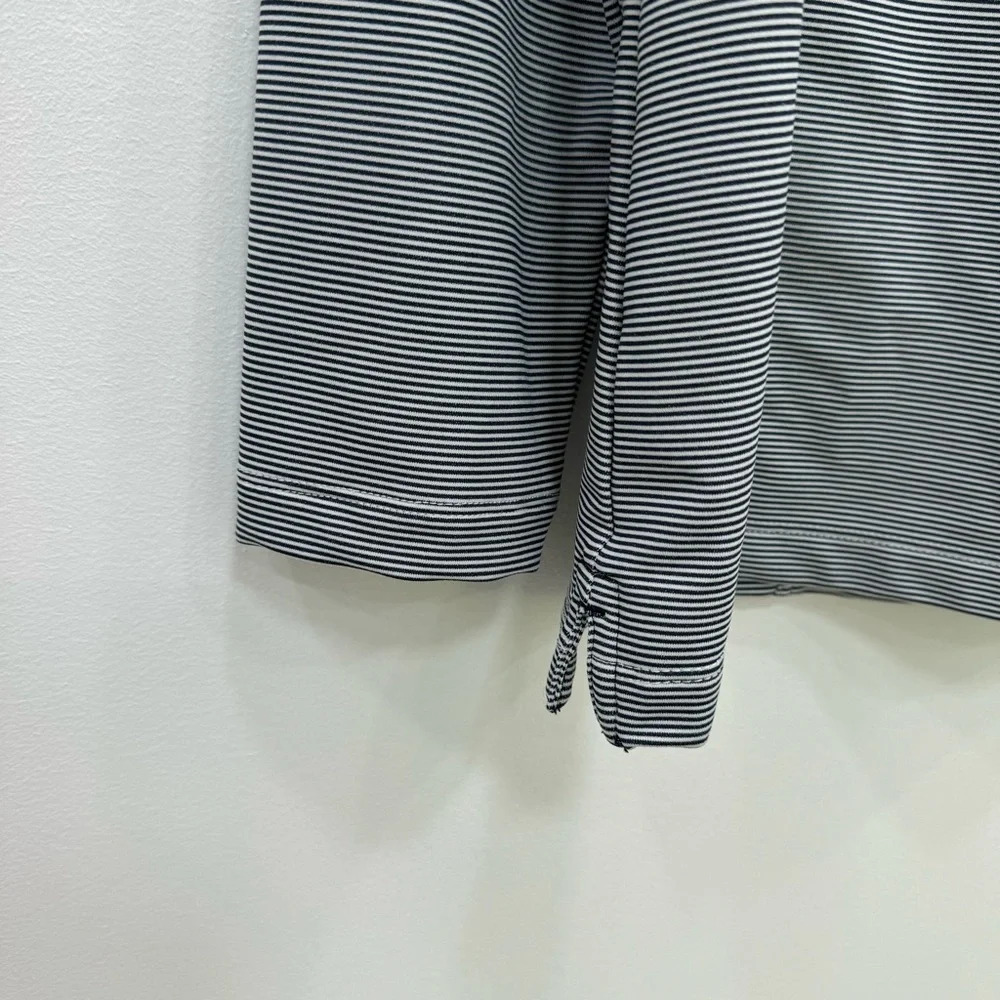 Peter Millar Striped Pullover Large - image 5